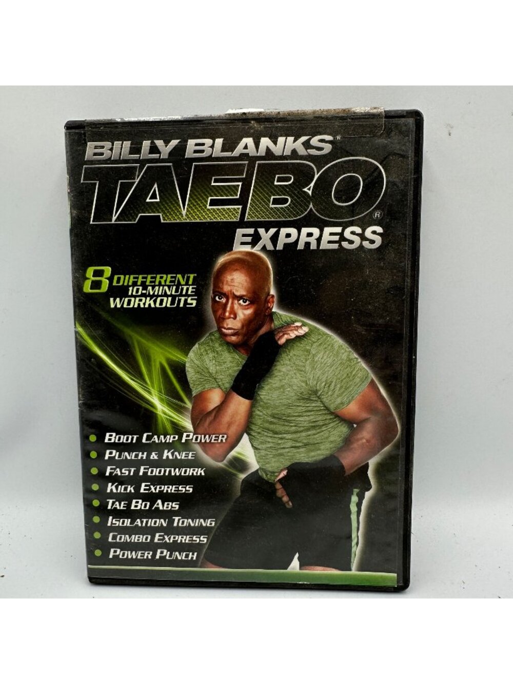 Billy Blanks Tae Bo Express Workout DVD Fitness Exercise Full Screen NR DVD